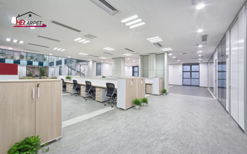 Nên chọn chất liệu thảm văn phòng hoa văn như nào?