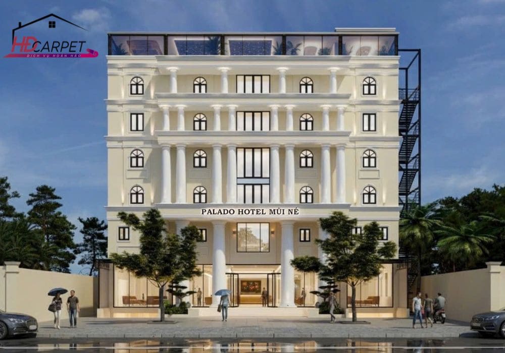 Dự án trải thảm tại khách sạn Palado Hotel Mũi Né
