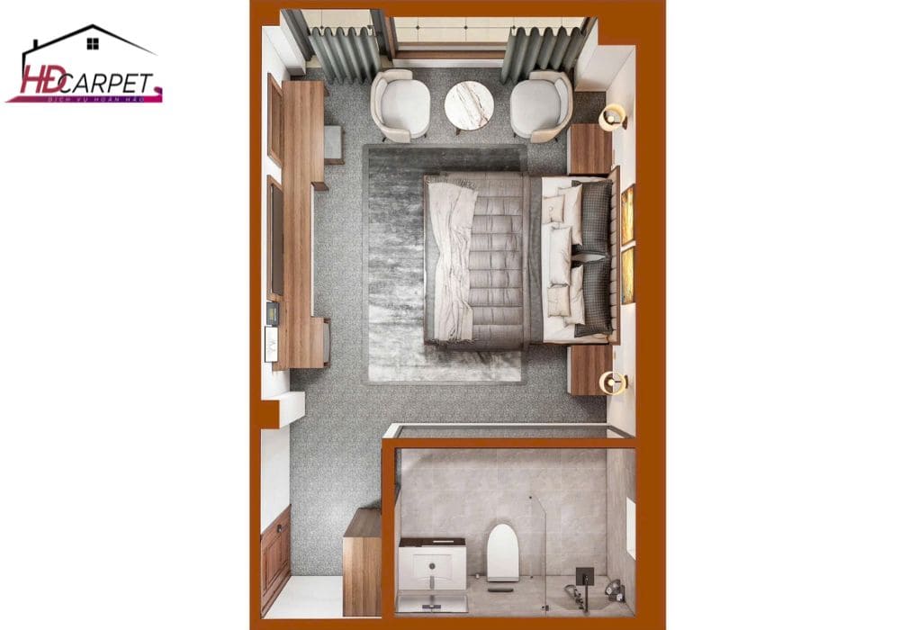 Yêu cầu thiết kế thảm trong không gian khách sạn