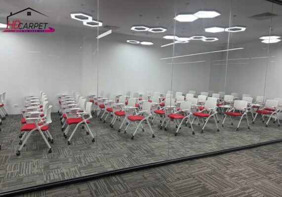 Dự án trải thảm văn phòng tại Royal city