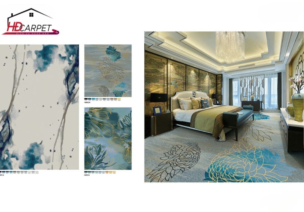 Thảm hoa văn khách sạn