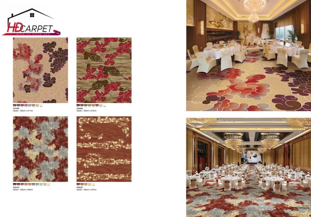 Thảm hội trường tiệc cưới