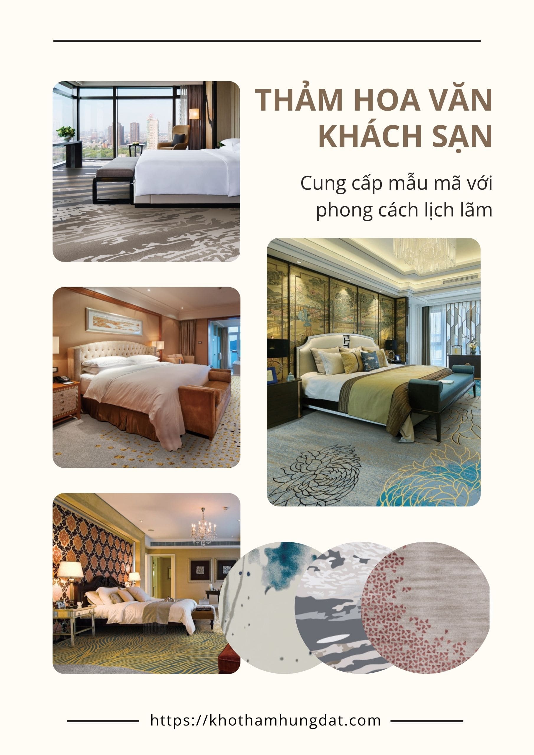 Thảm hoa văn khách sạn