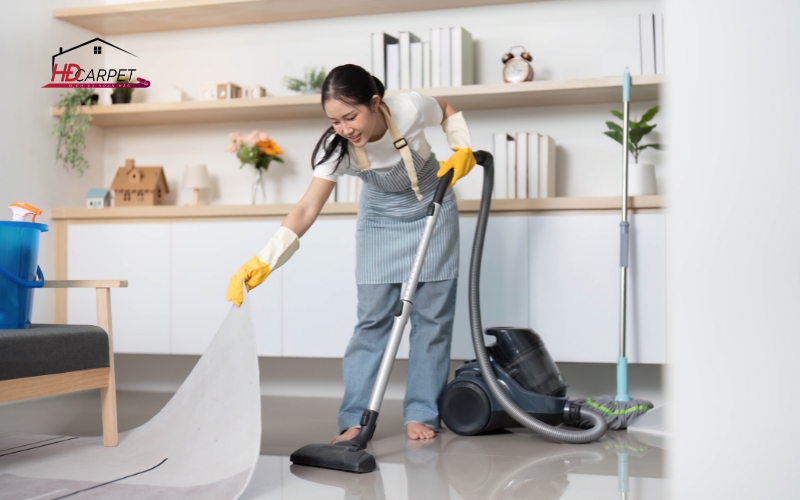Vì sao cần vệ sinh thảm trải sàn thường xuyên?